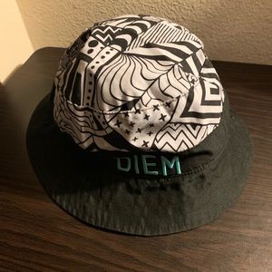Diem Tribal Black / White Bucket Hat